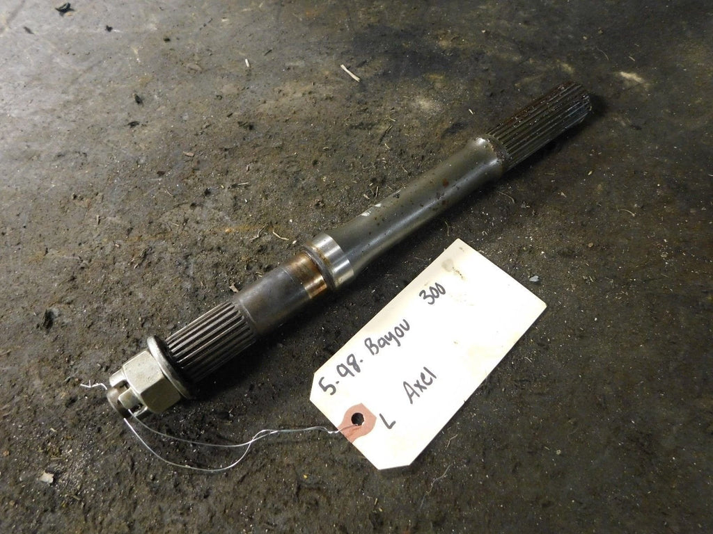 1998 Kawasaki Bayou 300 2x4 Left Rear Axle