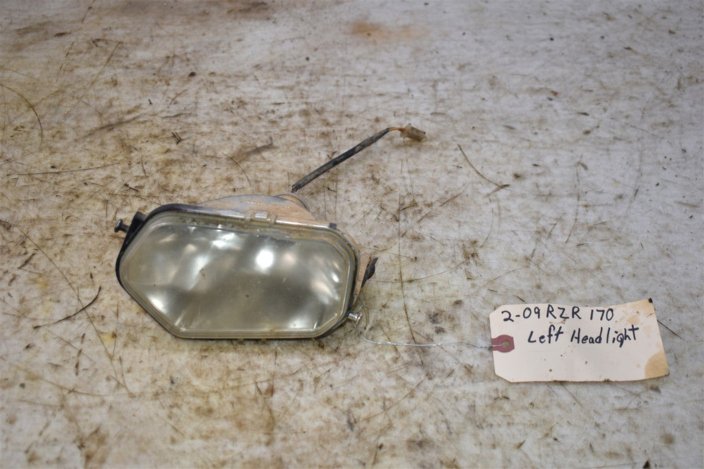 2009 Polaris Razor RZR 170 - Red  Left Headlight 0454290