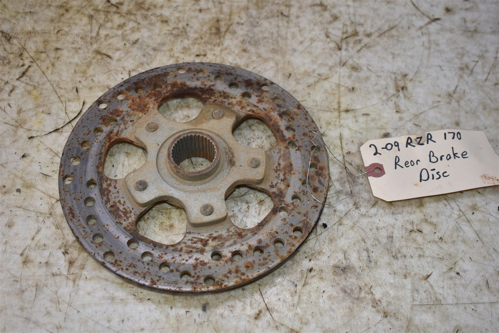 2009 Polaris Razor RZR 170 - Red  Rear Brake Disc 0454481