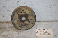 1987 Honda TRX 250 Right Front Brake Backing Plate 45110-HA8-770