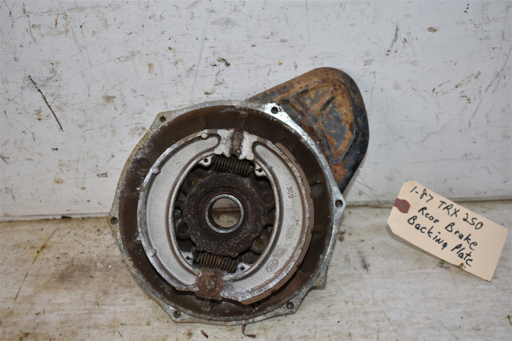1987 Honda TRX 250 Rear Brake Backing Plate 43100-HA0-680