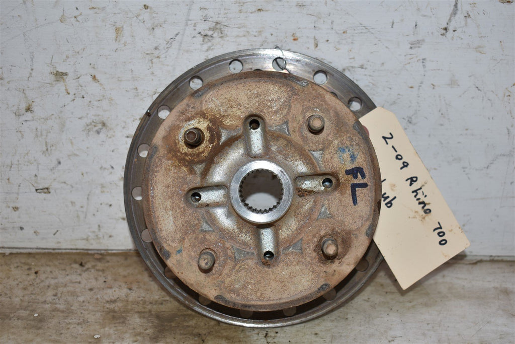 2009 Yamaha Rhino 700 Front Left Wheel Hub 5UG-F5111-10-00