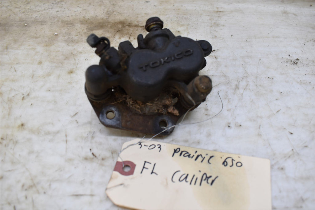 2003 Kawasaki Prairie 650 4x4 Left Front Brake Caliper 43041-1807-DJ