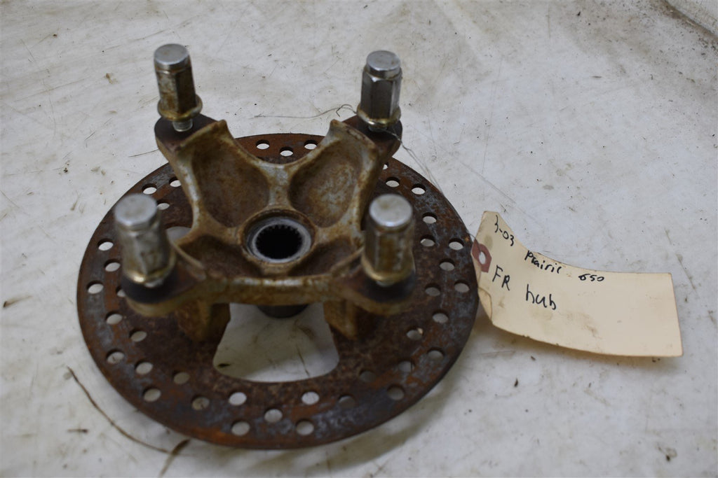 2003 Kawasaki Prairie 650 4x4 Right Front Wheel Hub 49030-1135
