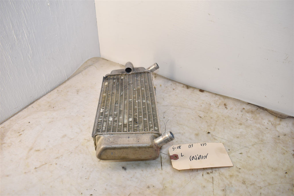 2008 Honda CRF250R Left Radiator 19015-KRN-A01
