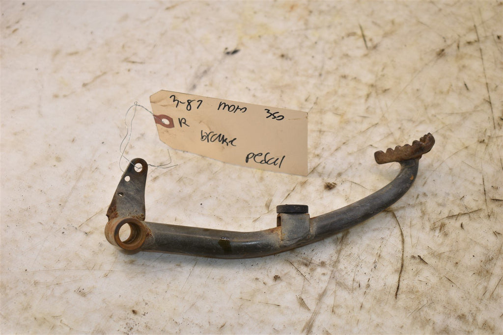 1987 Yamaha Moto-4 YFM350ERT Rear Brake Pedal 1YW-27211-00-00