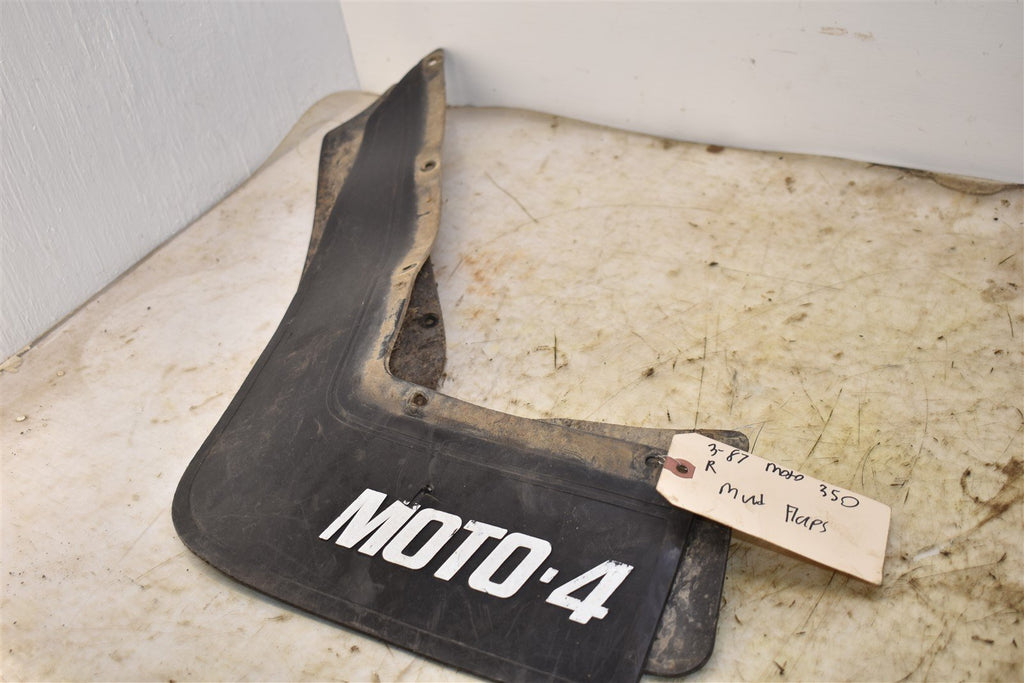 1987 Yamaha Moto-4 YFM350ERT Rear Mud Flaps