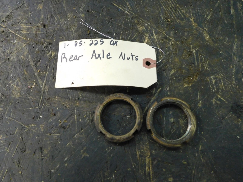 1985 Yamaha Tri-Moto 225dx Rear Axle Nuts