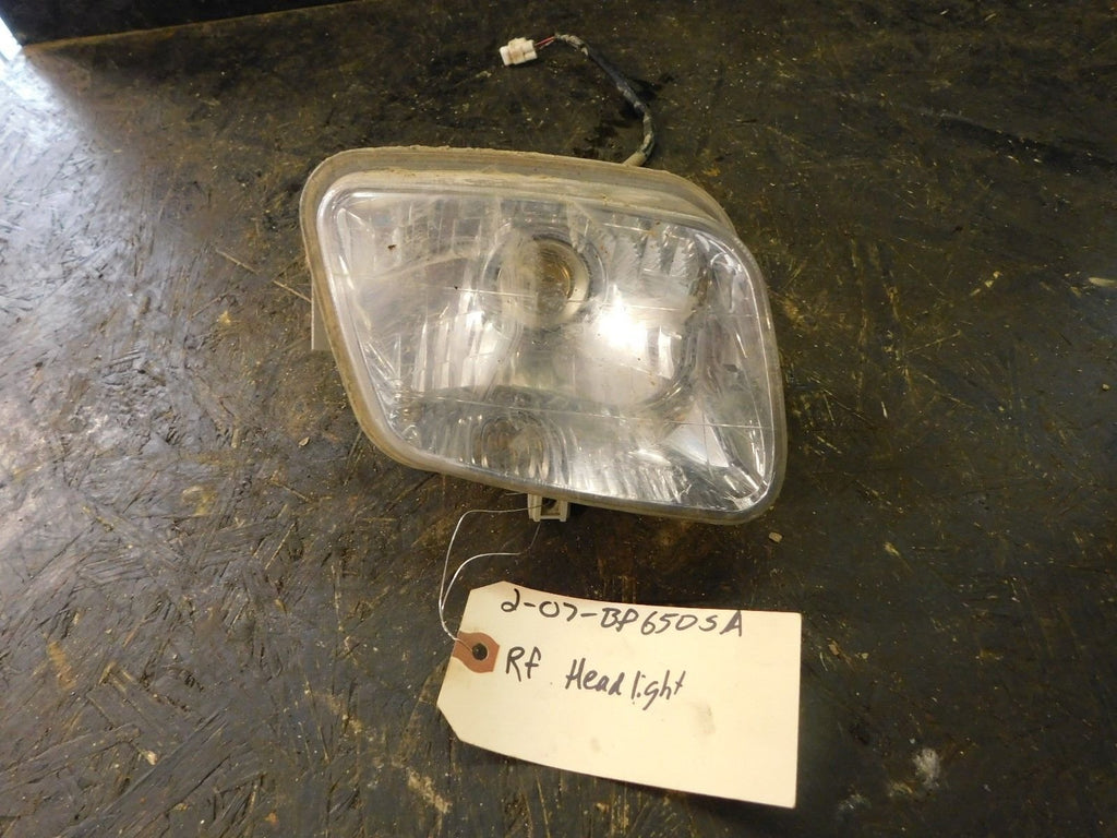 2007 Kawasaki Brute Force 650SRA Right Headlight