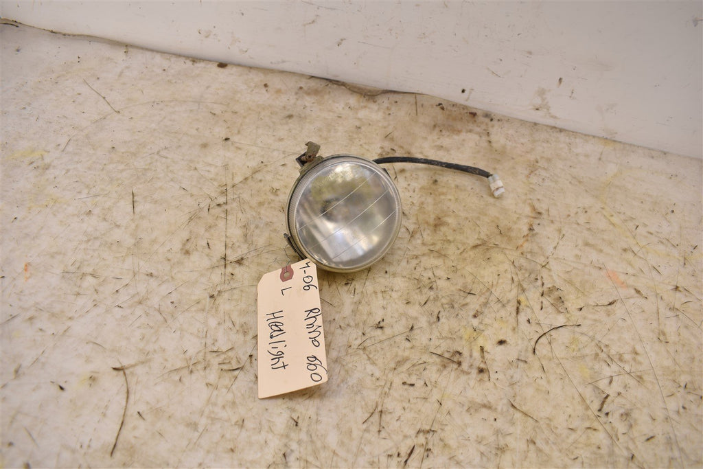 2006 Yamaha Rhino 660 4WD Left Headlight 5KM-84320-01-00