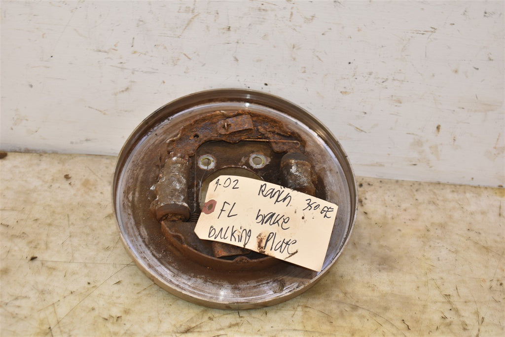 2002 Honda Rancher 350 FE 4WD Front Left Brake Backing Plate 45120-HN5-671