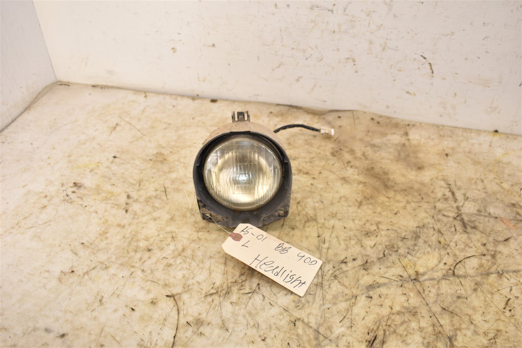 2001 Yamaha Big Bear 400 4x4 Left Headlight 4WV-84320-00-00