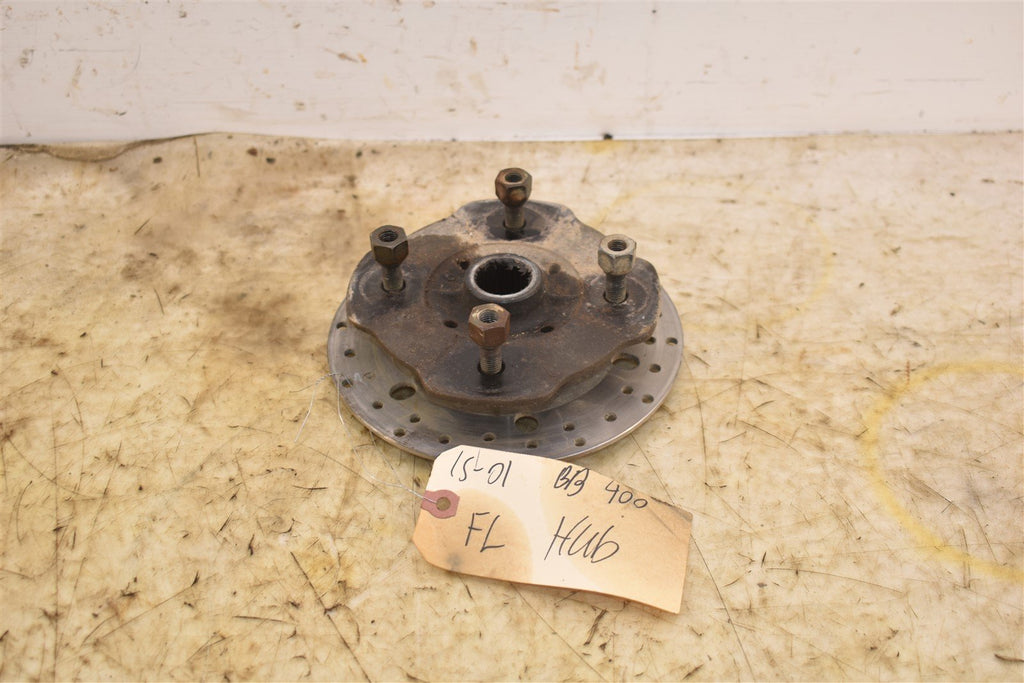 2001 Yamaha Big Bear 400 4x4 Front Left Wheel Hub 4KB-25111-02-00