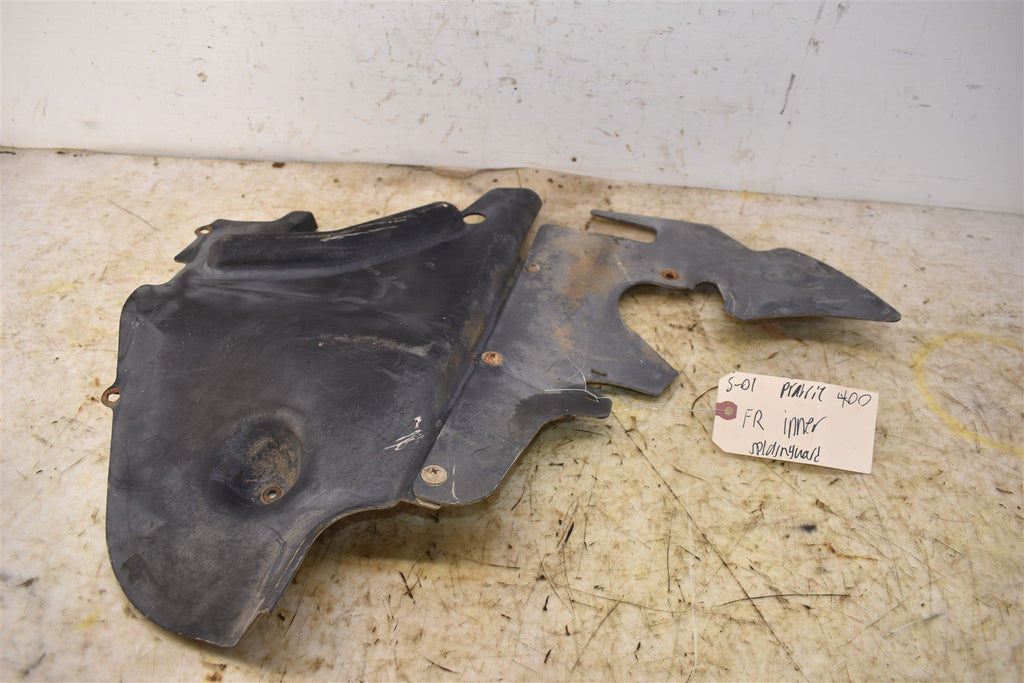 2001 Kawasaki Prairie 400 4x4 Front Right Inner Splash Guard 14090-1964