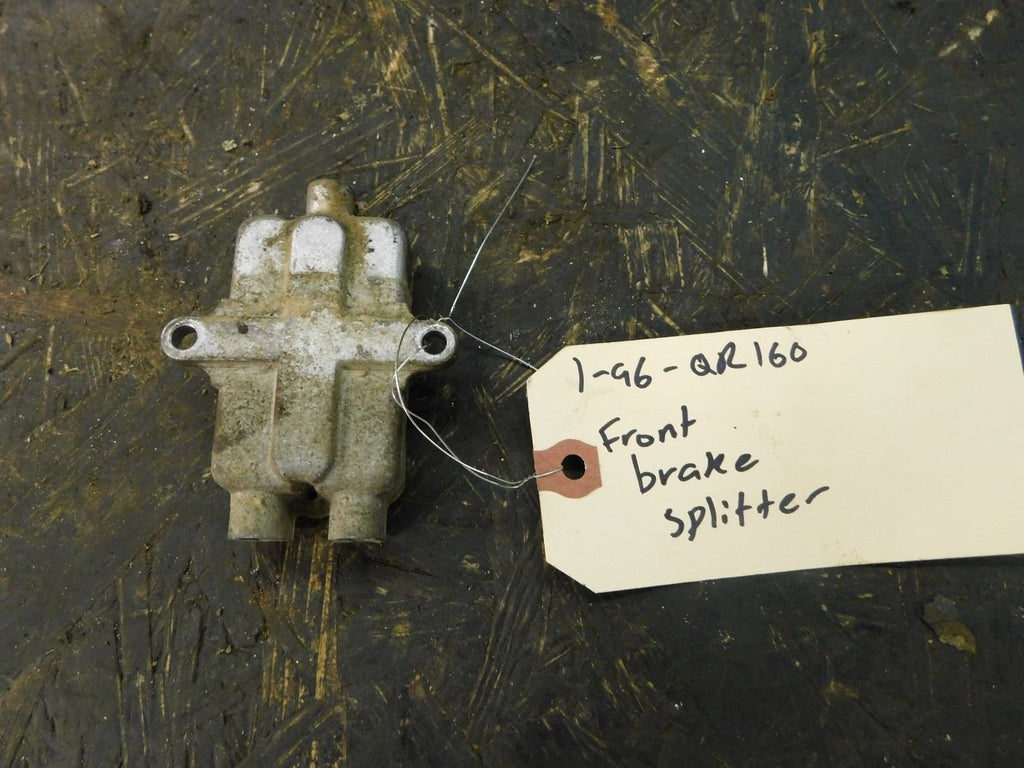 1996 Suzuki LT160 2x4 Quadrunner Front Brake Cable Splitter