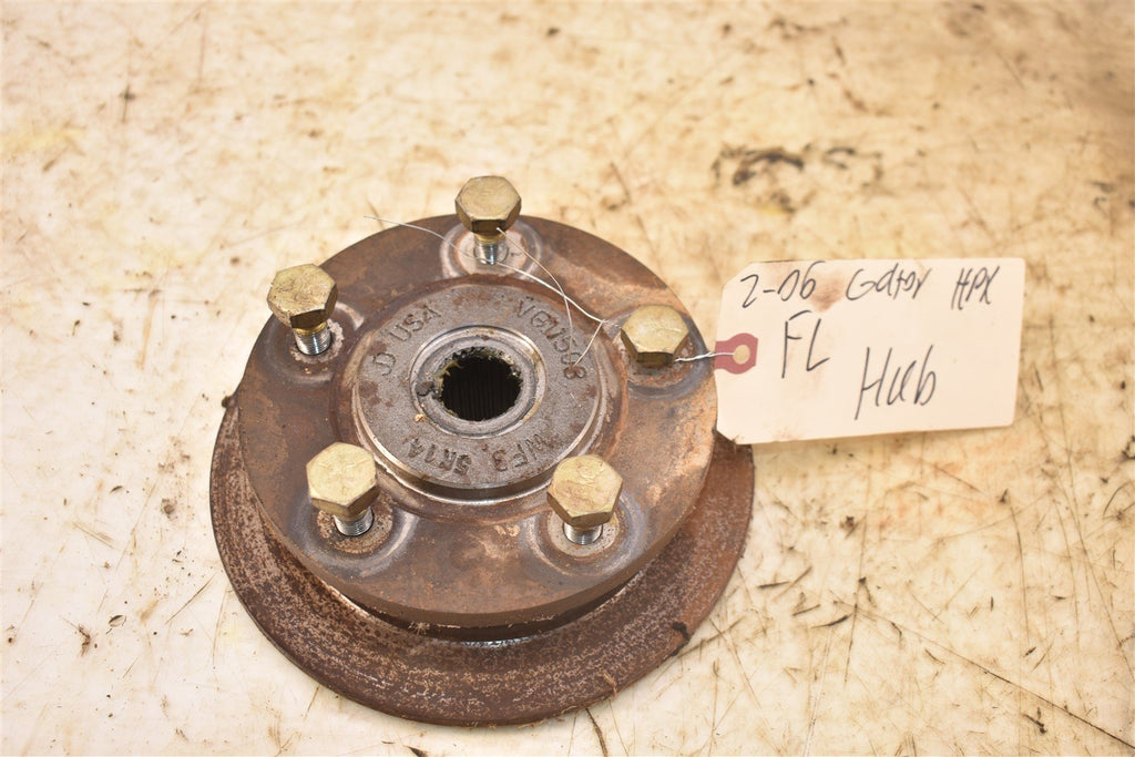 2006 John Deere Gator HPX 4x4 Front Left Wheel Hub AM142950