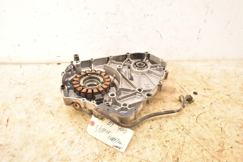 2007 Suzuki Eiger 400 4x4 Automatic Stator Cover w/ Stator 32101-38F00