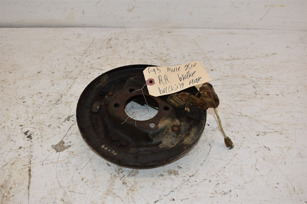 1993 Kawasaki Mule 2510 4WD Right Rear Brake Backing Plate 41035-1307