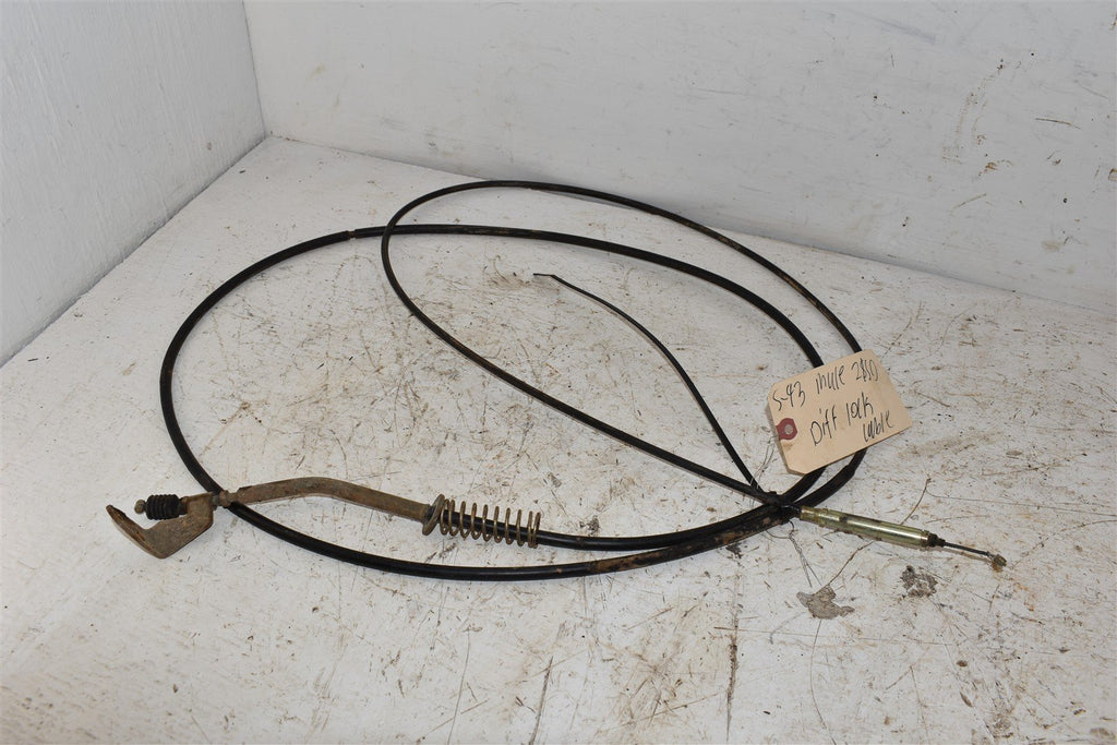 1993 Kawasaki Mule 2510 4WD Differential Lock Cable 54010-1091