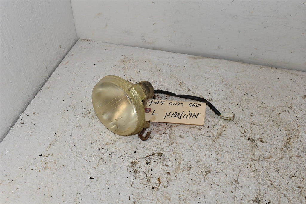 2004 Yamaha Grizzly 660 4x4 Left Headlight 5KM-84320-00-00