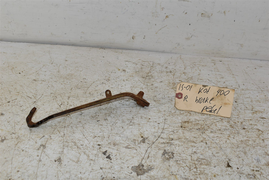 2001 Yamaha Kodiak 400 4x4 Rear Brake Pedal 5GH-27211-00-00