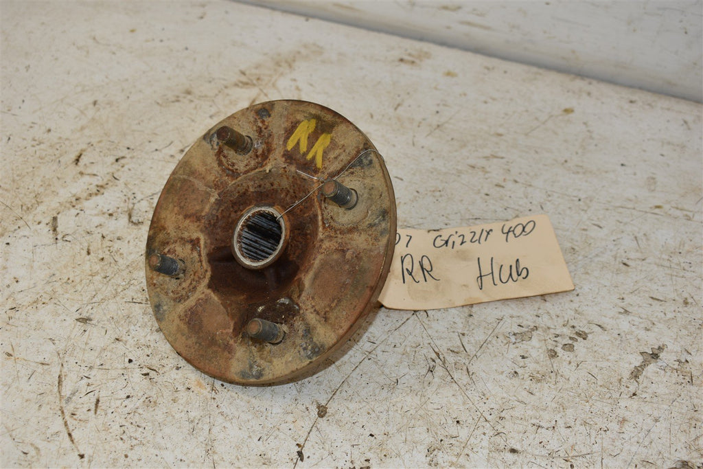 2007 Yamaha Grizzly 400 Right Rear Wheel Hub 1D9-F5311-00-00