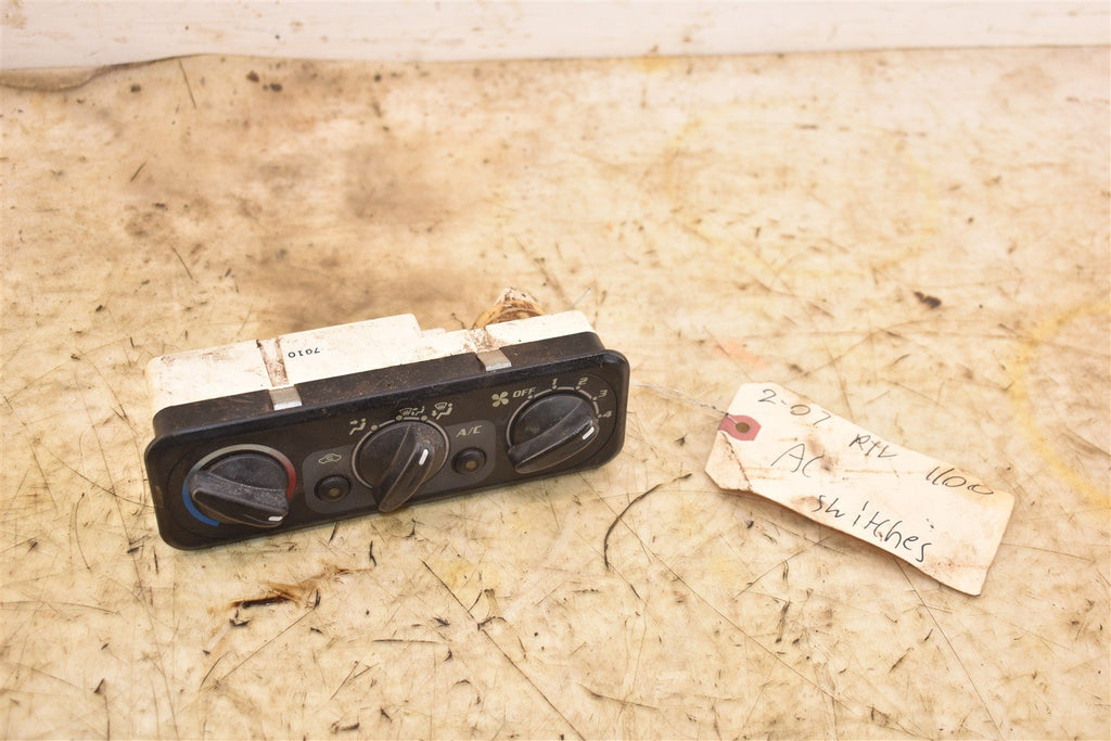 2007 Kubota RTV 1100 AC Heat Control Switch K7711-63200