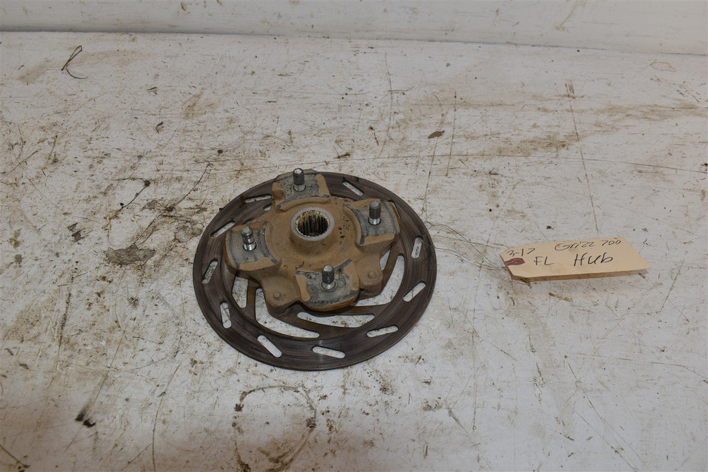 2017 Yamaha Grizzly 700 EPS 4WD Left Front Wheel Hub B16-F510D-00-00
