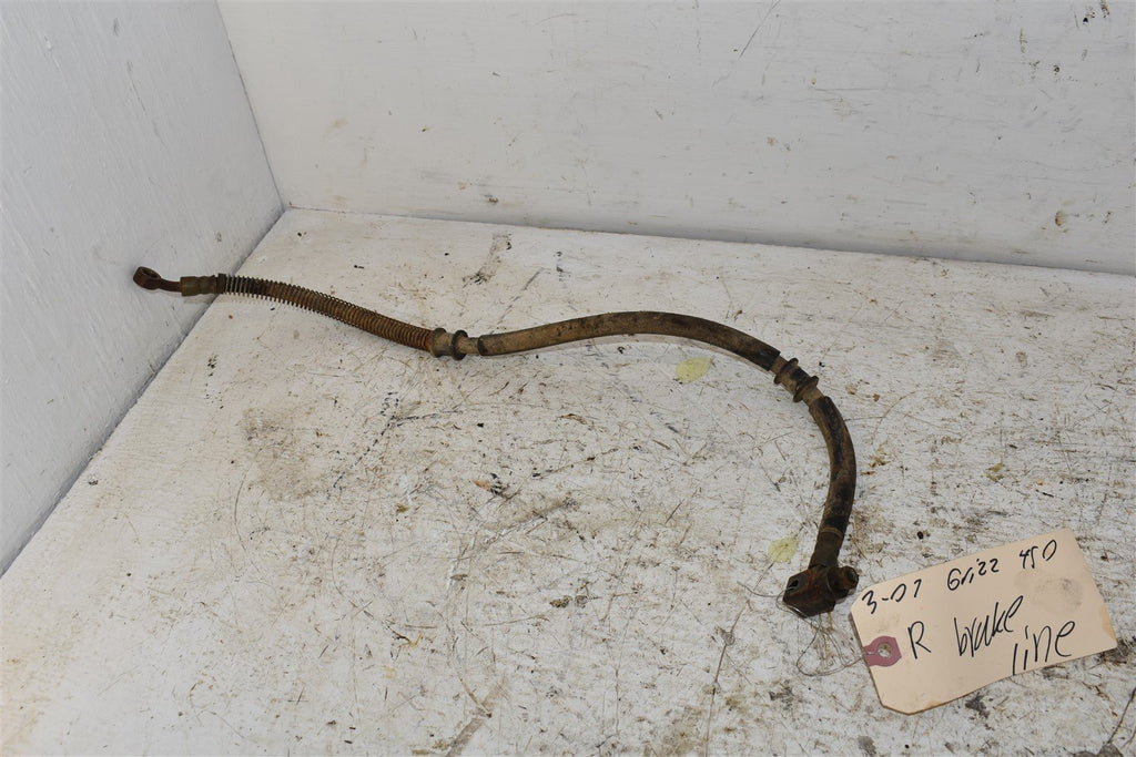 2007 Yamaha Grizzly 400 IRS Rear Brake Line 1D9-F581J-00-00