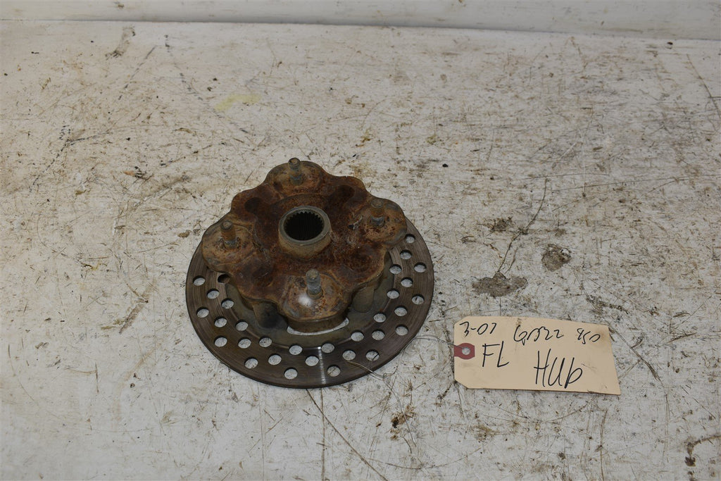 2007 Yamaha Grizzly 400 IRS Left Front Wheel Hub 5ND-F5111-20-00