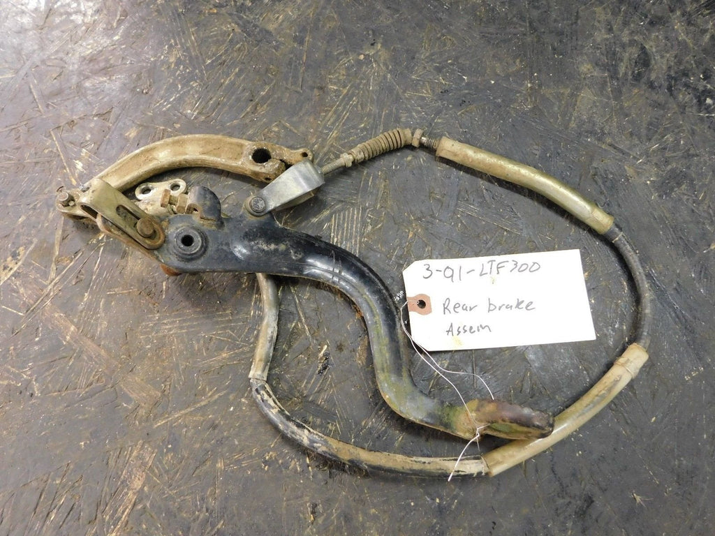 1991 Suzuki King Quad LTF300 4x4 Rear Brake Assembly
