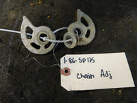 1986 Suzuki SP125 Chain Adjustors