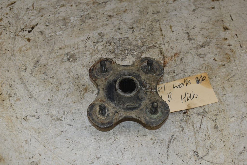 2001 Yamaha Wolverine 350 4WD  Left Rear Wheel Hub 2HR-25383-01-00