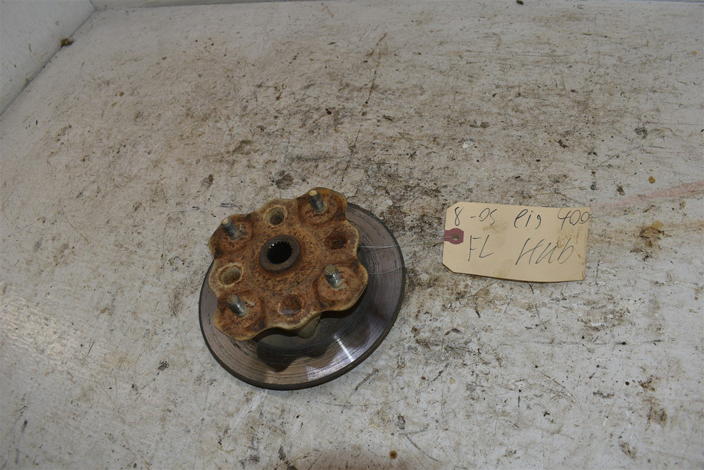 2005 Suzuki Eiger 400 4x4 Manual Left Front Wheel Hub 54110-38F11
