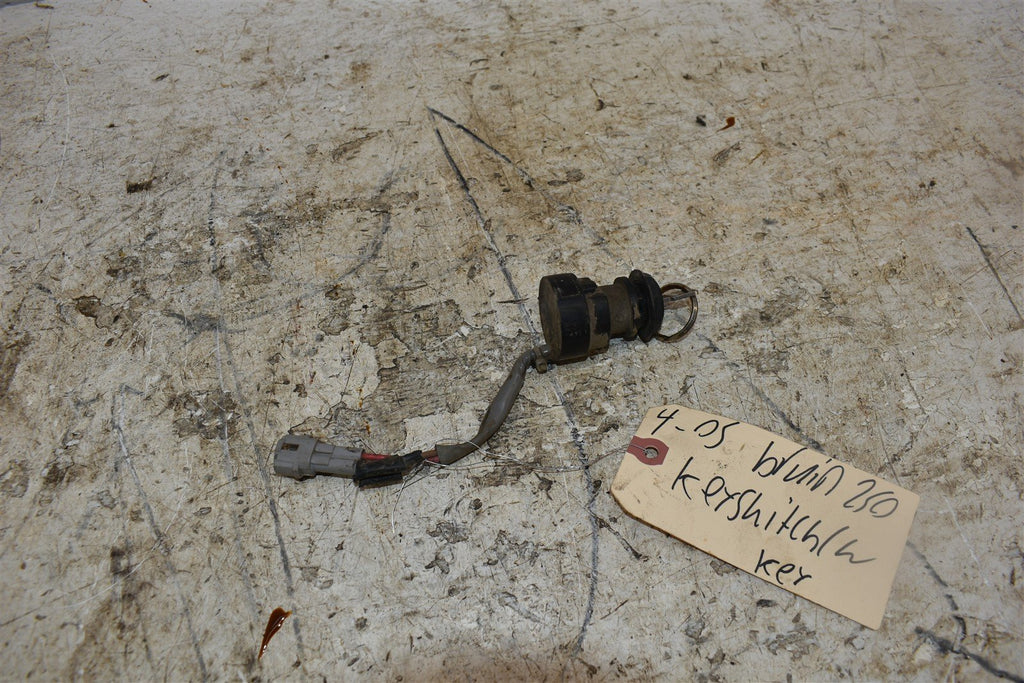 2005 Yamaha Bruin 250 Key Switch & Key 4XE-82510-00-00
