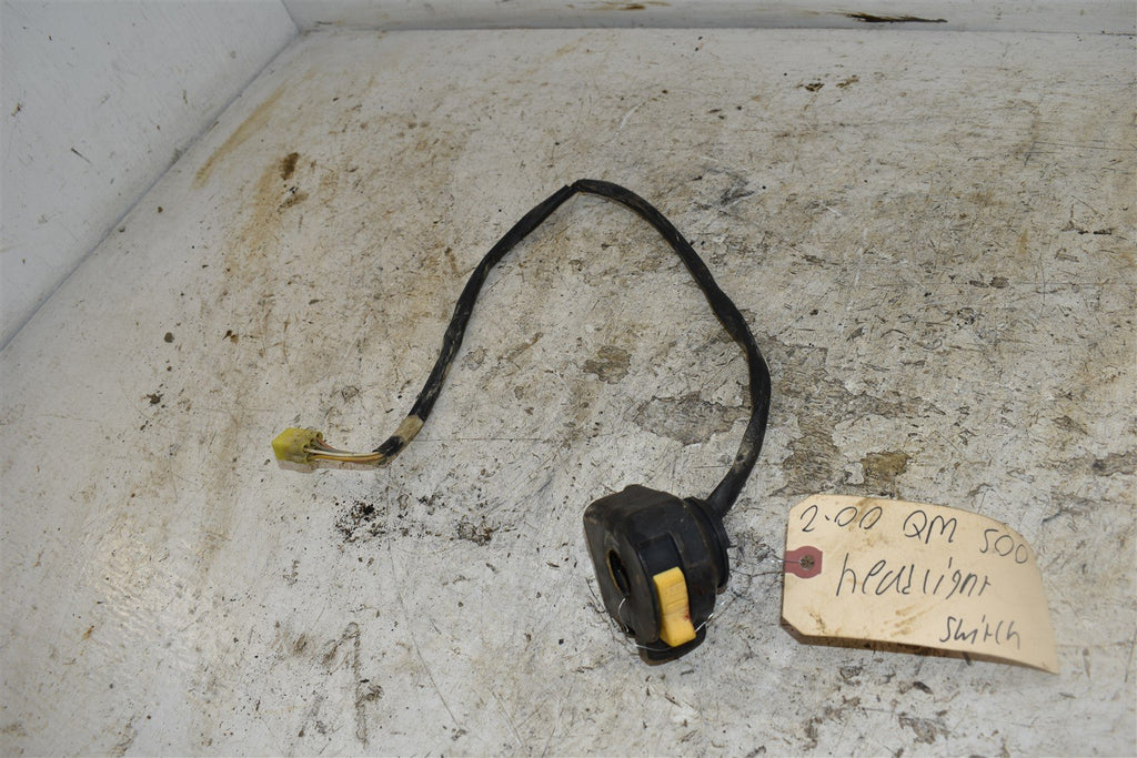 2000 Suzuki Quadmaster LTA500 4x4 Headlight Switch 37400-09F00