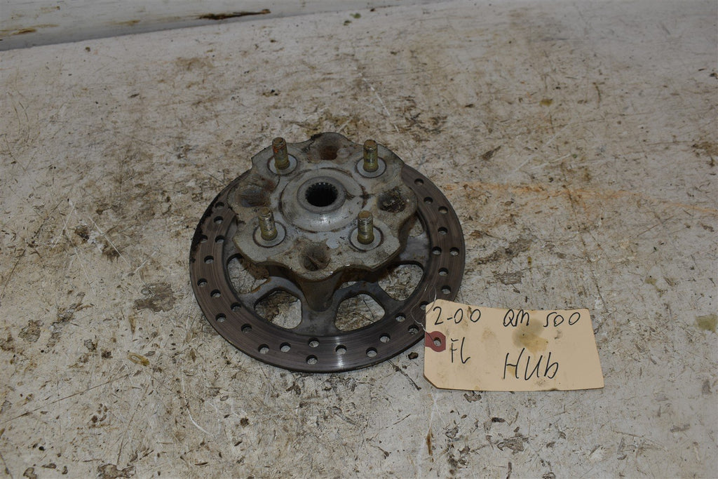 2000 Suzuki Quadmaster LTA500 4x4 Left Front Wheel Hub 54110-09F10
