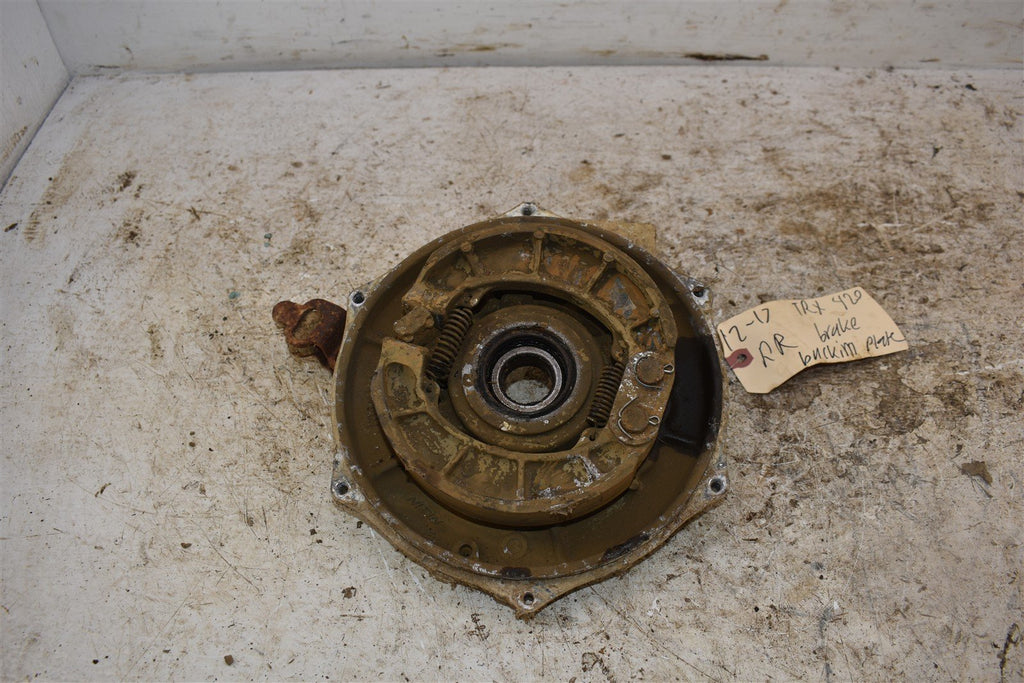 2017 Honda Rancher 4x4 TRX420FM Rear Brake Backing Plate 43010-HR3-A20