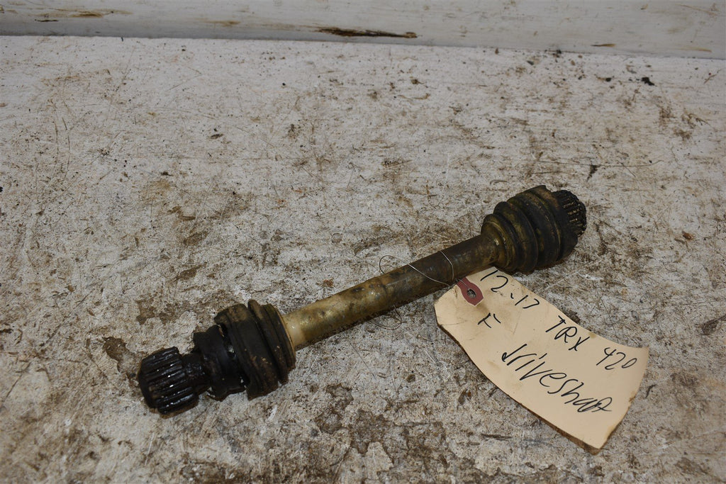 2017 Honda Rancher 4x4 TRX420FM Front Drive Shaft 40400-HR3-A20