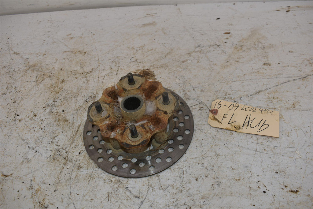 2004 Yamaha Kodiak 450 Left Front Wheel Hub 5ND-F5111-11-00