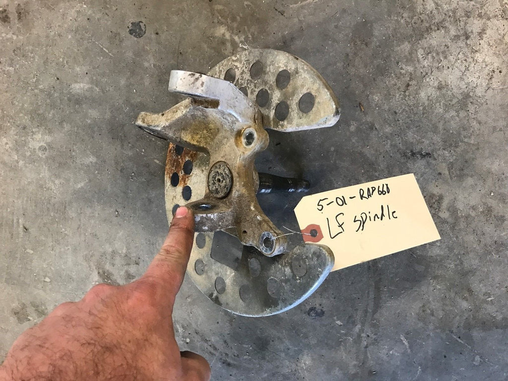 2001 Yamaha Raptor 660 Left Front Spindle