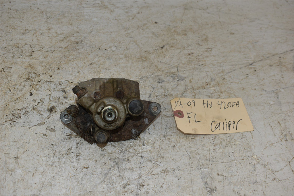 2009 Honda TRX420FA Left Front Brake Caliper 45150-HP5-601