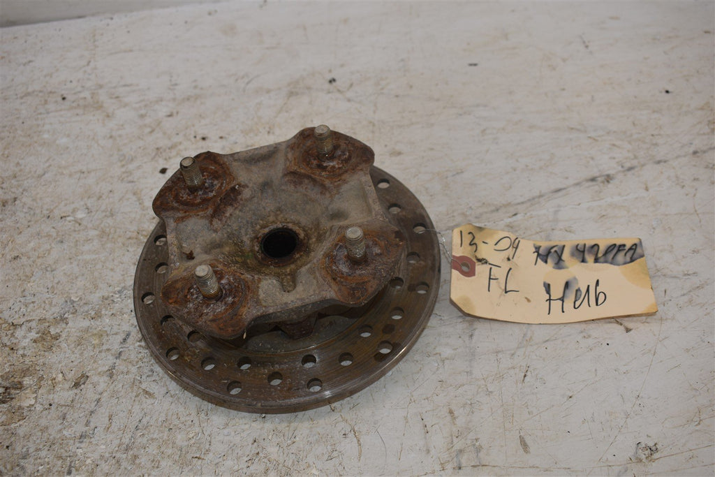 2009 Honda TRX420FA Left Front Wheel Hub 44615-HP7-A00
