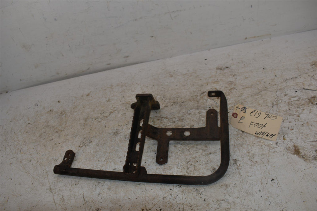 2005 Suzuki Eiger 400 4x4 Automatic Left Foot Bracket 43520-38F20