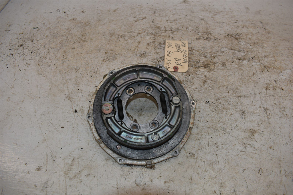 2005 Suzuki Eiger 400 4x4 Automatic Right Rear Brake Backing Plate 64210-38F00