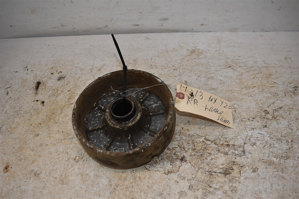 2013 Honda TRX420 Right Rear Brake Drum 43620-HP5-600