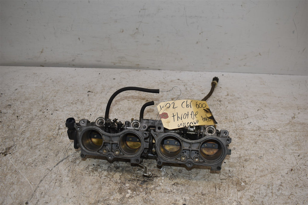 2002 Honda CBR600F4i Throttle Body Assembly 16401-MBW-A11