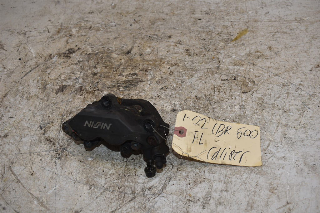 2002 Honda CBR600F4i Left Front Brake Caliper 45150-MBW-E11