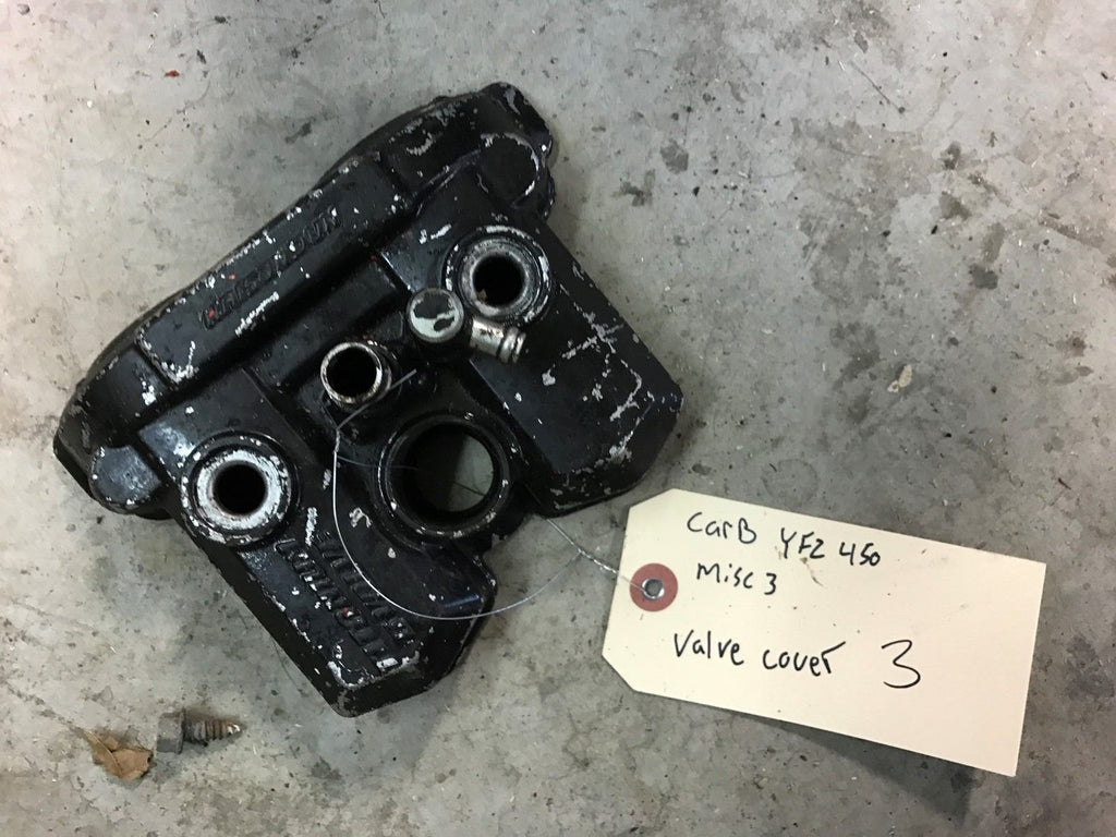 Yamaha YFZ 450 Carb Model (#3) Valve Cover 3