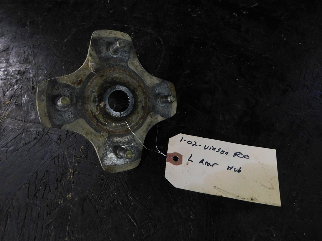 2002 Suzuki Vinson 500 Left Rear Wheel Hub
